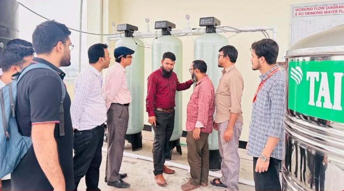রুয়েটে আয়রনযুক্ত পানির সমস্যা সমাধানে RO প্লান্ট চালু