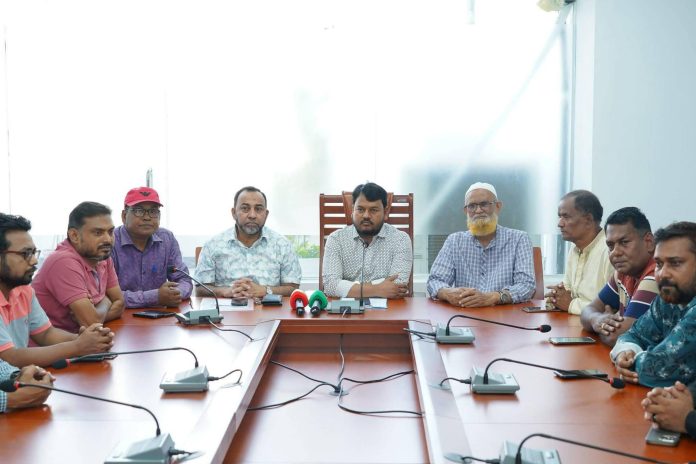 রাসিক প্রশাসক এর সাথে রাজশাহী প্রেসক্লাবের মতবিনিময় সভা