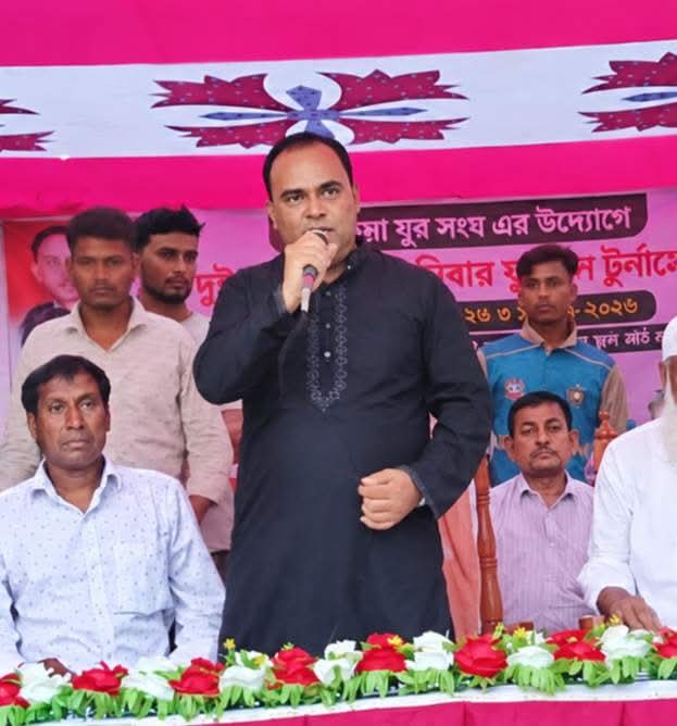 নওহাটায় যুব সংঘের উদ্যোগে মিনিবার ফুটবল টুর্নামেন্টের উদ্বোধন